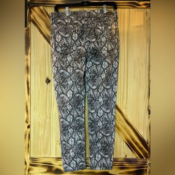 EUC Python Jeans Gray White 8 - Picture 2 of 7